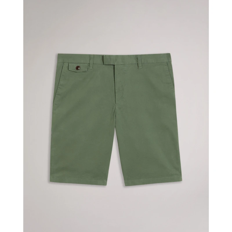 Image of Ted Baker Mens Chino Shorts Olive male 40