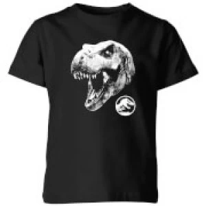Image of Jurassic Park T Rex Kids T-Shirt - Black - 3-4 Years