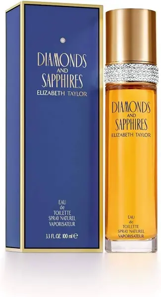 Image of Elizabeth Taylor Diamonds and Sapphires Eau de Toilette For Her 100ml
