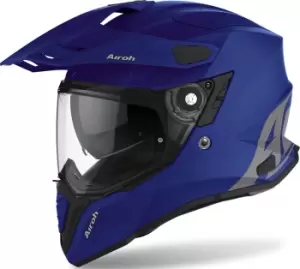 Image of Airoh Commander Color Motocross Helmet, blue, Size S, blue, Size S