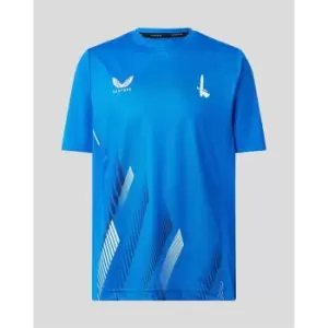 Image of Castore Charlton Athletic Poly T-Shirt Junior - Blue