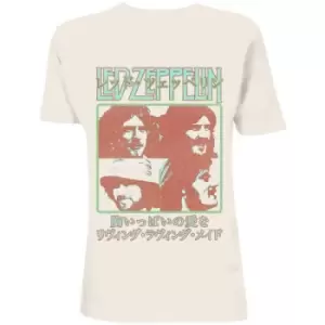 Image of Led Zeppelin - Japanese Poster Unisex XX-Large T-Shirt - Neutral
