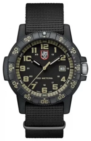 Image of Luminox Mens Leatherback Sea Turtle Giant 0320 Webbing Watch
