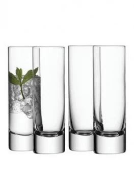 Image of Lsa International Bar Long Drink Glasses Set Of 4