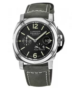 Image of Panerai Luminor Power Reserve 44mm Automatic Black Dial Mens Watch PAM01090 PAM01090