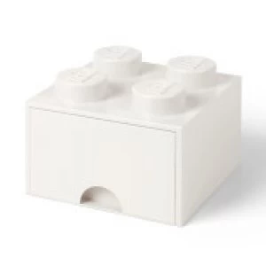 Image of LEGO Storage Desk Drawer 4 - White