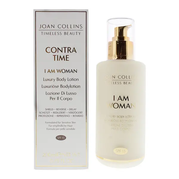 Image of Joan Collins I Am Woman Body Lotion 200ml SPF 15