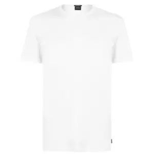 Image of Boss Tessler Mercerised T Shirt - White