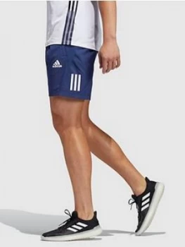 Image of Adidas Aeroready Shorts - Navy