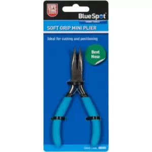 Image of BlueSpot 08505 Soft Grip Mini Bent Nose Plier