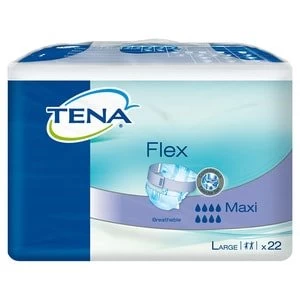 Image of TENA Flex Belted Incontinence Pant Maxi Size Large 22 Pack