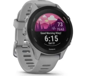 Image of Garmin Forerunner 255S Sports Watch - Powder Grey, 41 mm, Silver/Grey