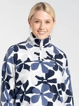 Image of Craghoppers Cabrillo Half Zip Fleece Top - Navy, Size 8, Women