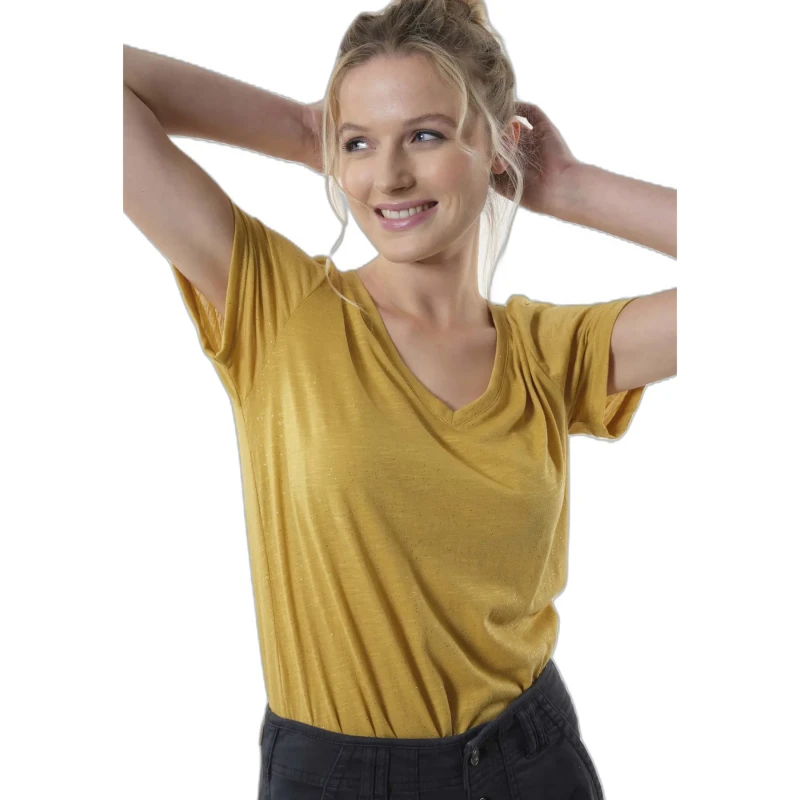 Image of Deeluxe Womens T-Shirt Deeluxe Choucou Marron Female XS