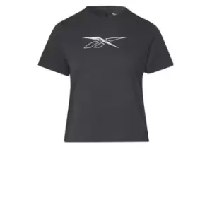 Image of Reebok Workout Ready Supremium T-Shirt (Plus Size) Womens - Black