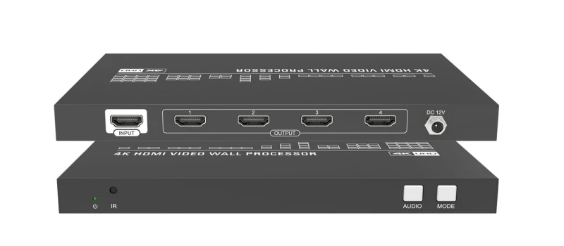 Image of Vivolink VLVW1X4 video wall processor Black 11 W
