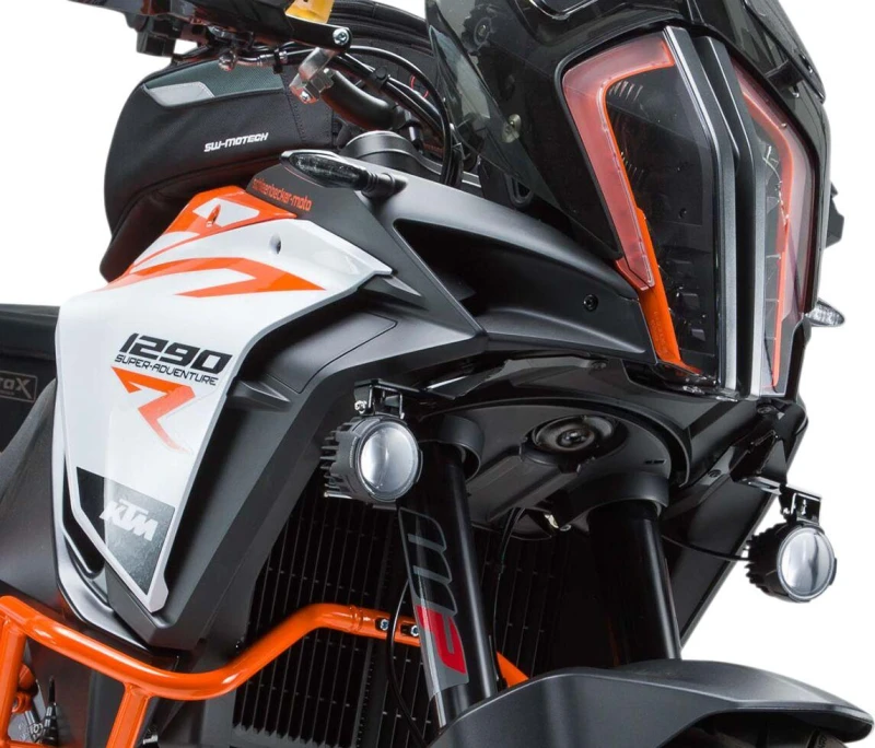 Image of NSW.04.873.10000/B - SW Motech Light Mounting Kit For KTM Super Adventure 1290 R 2019-2020 NSW.04.873.10000/B