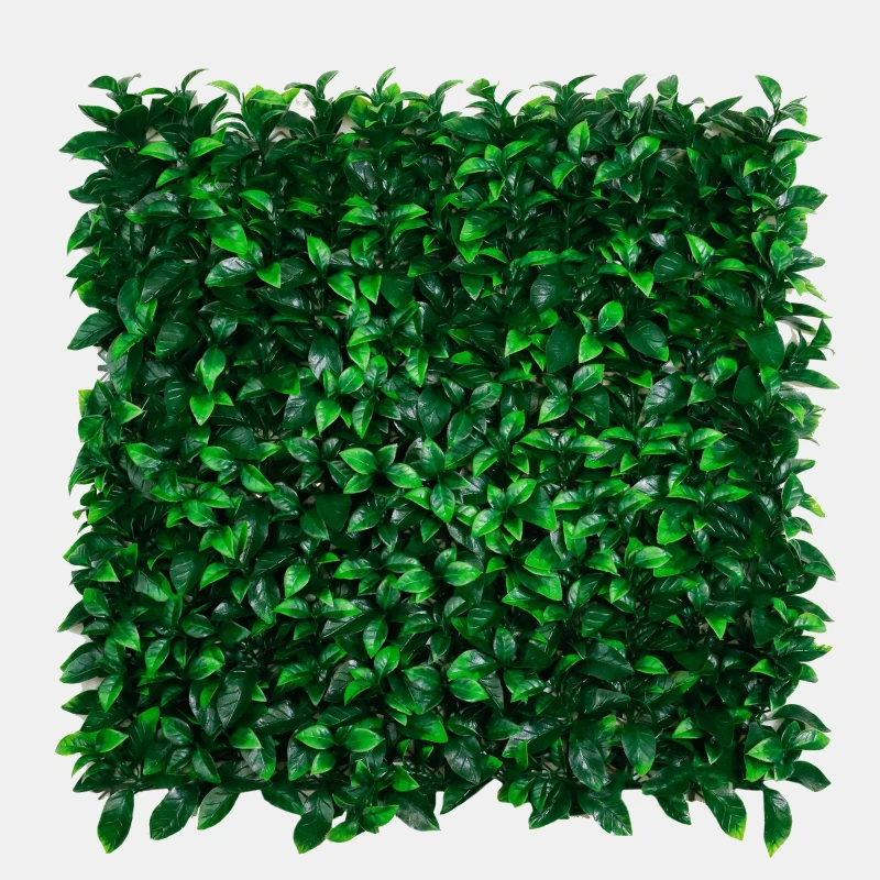 Image of Streetwize Artificial Wall Panel (Pack of 4) - Bay Leaf Green unisex One Size