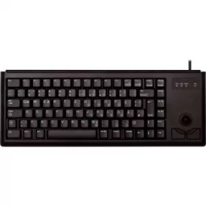 Image of CHERRY G84-4400LPBDE-2 Corded Keyboard German, QWERTZ Black