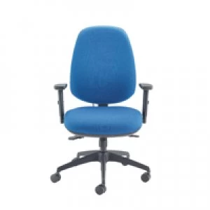 Image of Cappela Rise High Back Posture Blue Chair KF03494