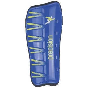 Image of Precision League "Slip-in" Pads Blue/Fluo Lime - Medium