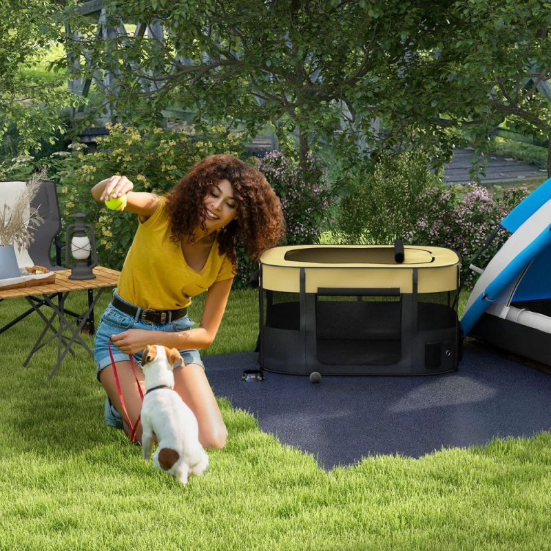 Image of PawHut Portable Dog Pen for Puppies, Rabbits, Kittens, Guinea Pigs xl - Pawhut 5056725529796