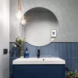 Image of Arthouse White Flower Wall 3D Effect Floral Roses Garden Matt Wallpaper