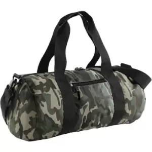 Image of Camouflage Barrel / Duffle Bag (20 Litres) (Pack of 2) (One Size) (Jungle Camo) - Bagbase