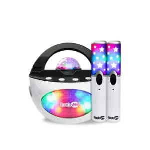 Image of The RockJam K-Pop Karaoke Machine with Two Microphones