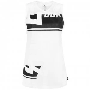 Image of Reebok Workout Mesh Basketball Top Ladies - White