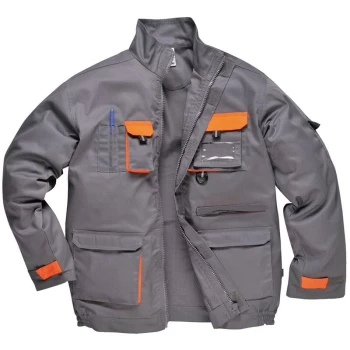 Image of TX10GRRM - sz M Texo Contrast Jacket - Grey - Portwest