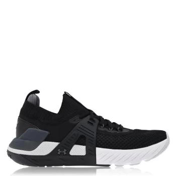 Image of Under Armour Project Rock 4 Mens Training Shoes - Black/White