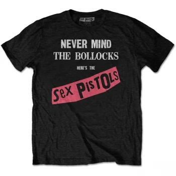 Image of Sex Pistols - The - Never Mind The Bollocks Unisex Small T-Shirt - Black