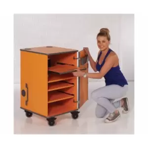 Image of Metroplan Multi-Media Projector Cabinet, Orange