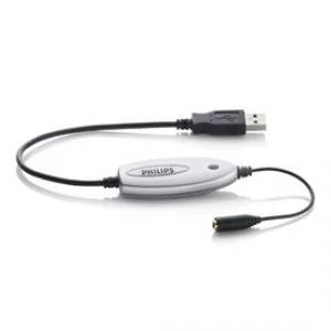 Image of Philips LFH9034 USB to 3.5mm Audio Adaptor LFH9034