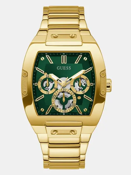 Image of Guess Multi-Function Steel Watch 14654140 Gold