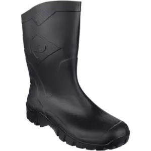 Image of Dunlop Mens Dee Calf Height Waterproof PVC Welly Wellington Boots UK Size 10 (EU 44)