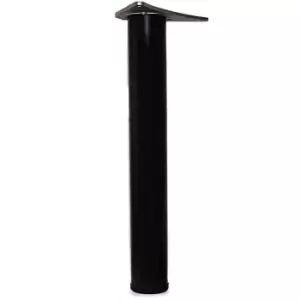 Image of Adjustable Breakfast Bar Worktop Support Table Leg 1100mm - Colour Black - Pack of 3