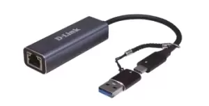Image of D-Link USB-C/USB to 2.5G Ethernet Adapter DUB-2315