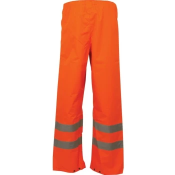 Image of Hi-vis Trousers (EN20471) Orange - M - Sitesafe