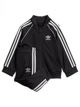 Image of Adidas Originals Sst Tracksuit - Black