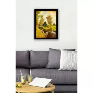 Image of SC0145 Multicolor Decorative Framed MDF Painting