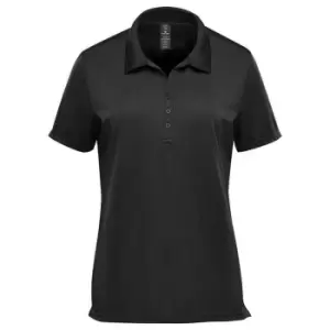 Image of Stormtech Womens/Ladies Treeline Performance Polo Shirt (S) (Black)