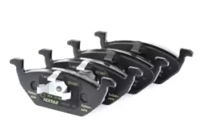 Image of TEXTAR Brake pad set VW,AUDI,SKODA 2313001 1J0615115,1J0698151,1J0698151A 1J0698151B,1J0698151C,1J0698151H,1J0698151J,1JE698151B,1KD698151,1S0698151