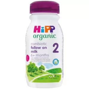 Image of Hipp HiPP Organic 2 Follow on Baby Milk RTF from 6 months 200ml (8 minimum)