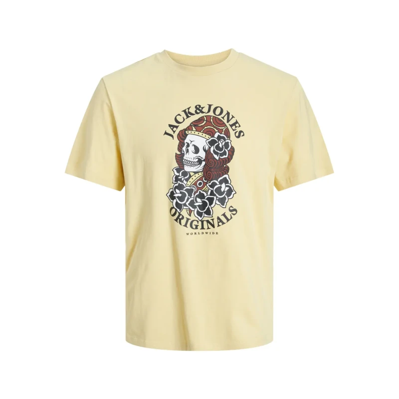Image of jack & jones Kid's T-Shirt Jack & Jones Heavens Jaune Male 16 ans