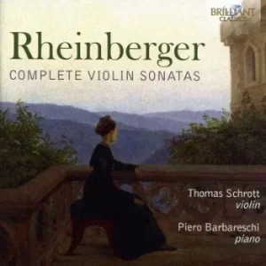 Image of Rheinberger Complete Violin Sonatas by Joseph Rheinberger CD Album