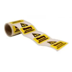 Image of Warning Unauthorised Parking May Result - Sav (400 X 600MM)