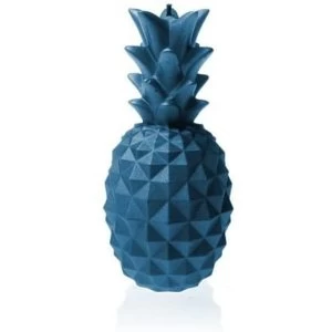 Image of Dark Blue Medium Pineapple Candle