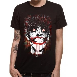 Image of DC Originals - Arkham Joker Mens Small T-Shirt - Black